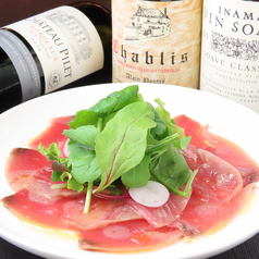 焼津カツオのカルパッチョ