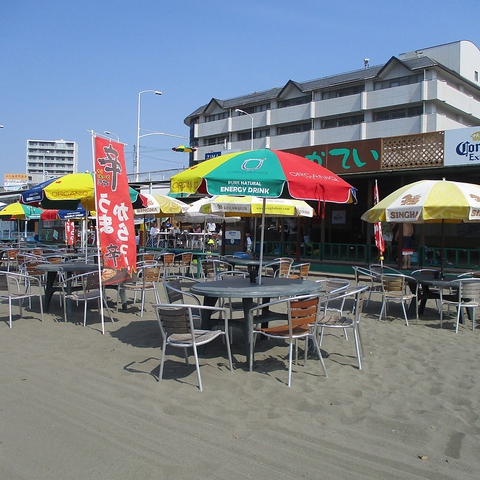 夏の江ノ島はバーベキュー休憩設備完備♪飲み放題有り！夏はやっぱり江ノ島☆