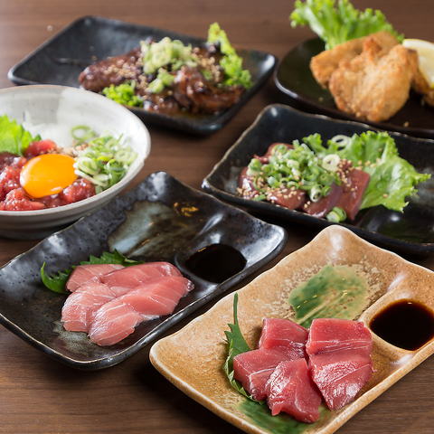 新鮮なまぐろ料理が自慢♪吹田駅徒歩5分のお財布に優しい大衆居酒屋。