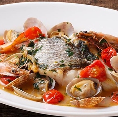 本日の魚のアクアパッツア