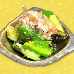 塩昆布キュウリ