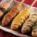 料理メニュー写真&nbsp;特製つくね串盛合わせ