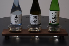 日本酒のみくらべ