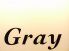 BAR Gray バー グレイのロゴ
