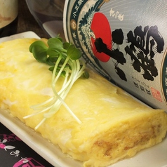 もつ鍋の出汁たっぷり♪【だし巻き玉子】