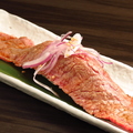 料理メニュー写真 肉寿司（１貫）