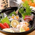 料理メニュー写真 本日の刺身５種盛り合わせ