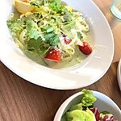 本日のかまあげ生パスタ