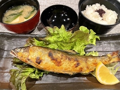 天然鮎の塩焼き定食1,200円(税込)が人気！！
