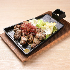 地鶏の炭炙り焼き(小)