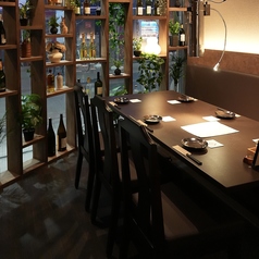 半個室席（4名から6名）