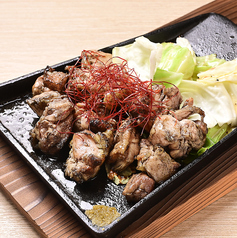 地鶏の炭炙り焼き(大)