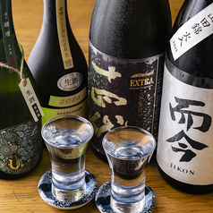 日本酒のラインナップが豊富です。