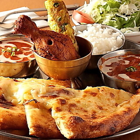 こだわりのインド・ネパール料理をお得なランチや食べ飲み放題で堪能！ご宴会にも！