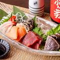 料理メニュー写真&nbsp;鮮魚の五点盛り合わせ