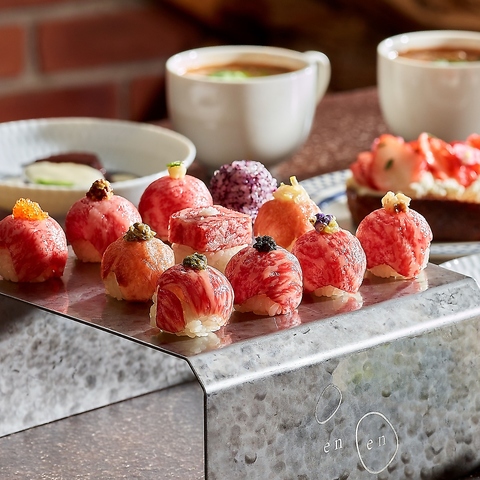 京都焼肉enenの2号店。山の中腹にあるロッジの様な店内で楽しむ上質な牛焼肉体験。