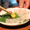 料理メニュー写真&nbsp;伊勢真鯛うす造り