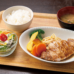 ポークソテー定食