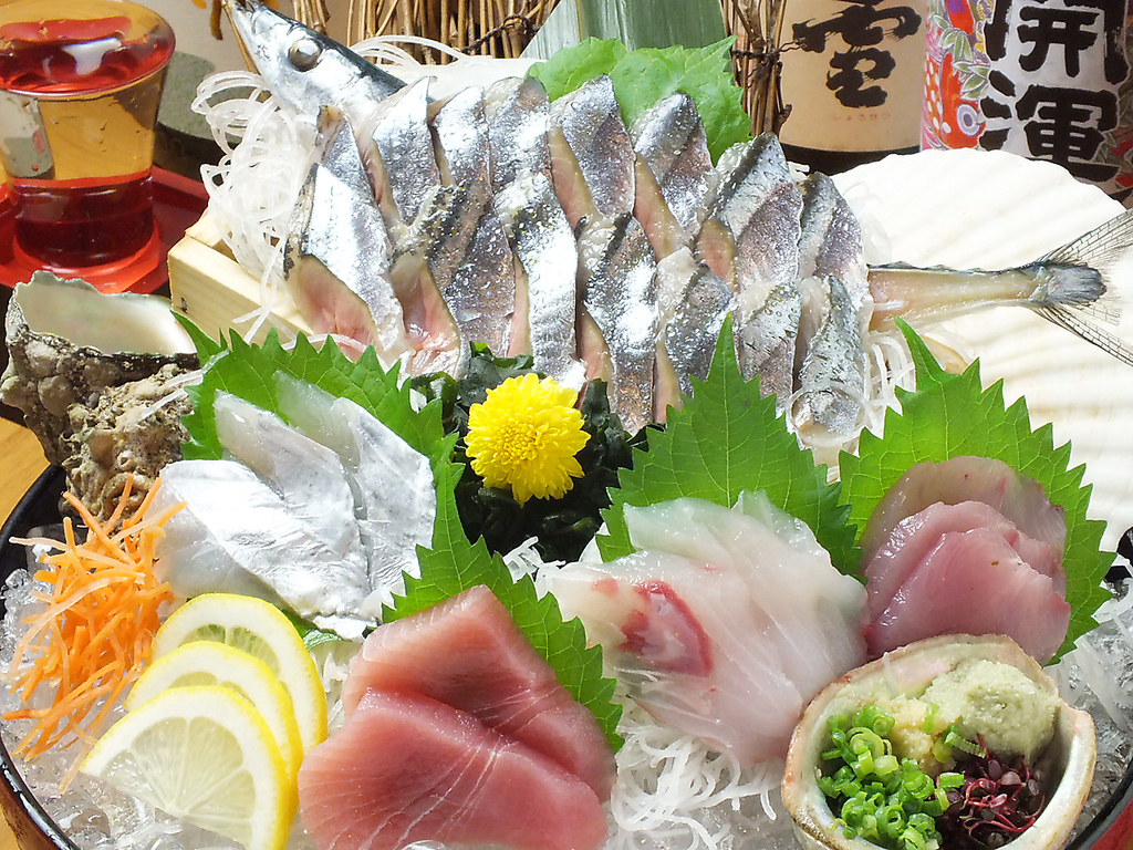 もちろん鮮魚！鮮魚をお刺身で是非★