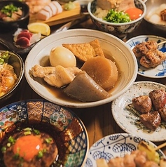 地鶏と鶏だしおでん 鷹仁 南船場店の特集写真