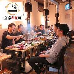 仙台牛タン焼肉 横綱は、食べ放題＆飲み放題で会費を事前に固定できるから、幹事さんも安心。貸切も応相談で、焼肉飲み会・歓送迎会・二次会など各種宴会に対応。国分町で、みんなでワイワイ牛タンを囲む飲み会にぴったりです。