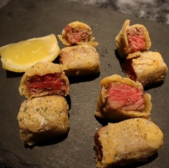 黒毛和牛の唐揚げ