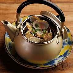 アサリのやかん酒蒸し