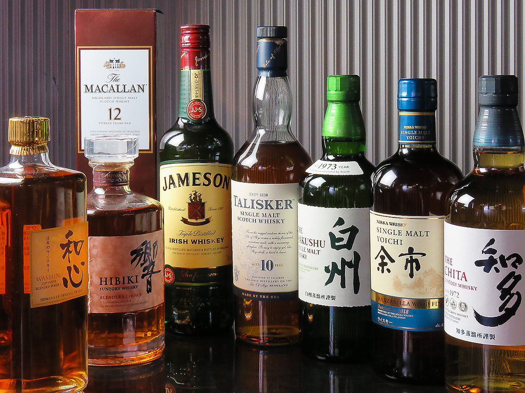 沢山のお客様がお楽しみいただけるよう、豊富なお酒の種類をご用意