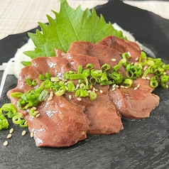 馬レバー刺身