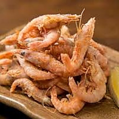 川津海老の海苔塩唐揚げ