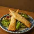 料理メニュー写真&nbsp;滋賀県産 稚鮎の春巻 1本