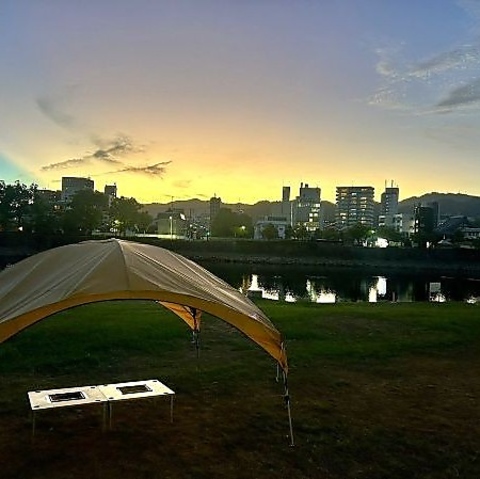 THE BBQ GARDEN in HIROSHIMA U o[x[L[ K[f