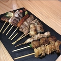 料理メニュー写真&nbsp;焼き鳥5本盛/10本盛