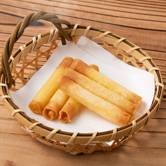 チーズの細春巻