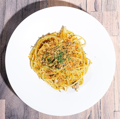 牡蠣のラグーパスタ