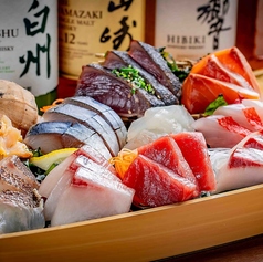 名物！！旬の船盛り10種×3切