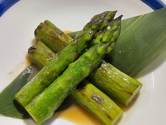 道産アスパラ バター焼き