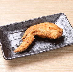 手羽先の唐揚げ(タレ、胡椒、山椒)