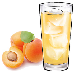 あんずソーダ/あんずオレンジ/あんずカルピス/あんずウーロン 各