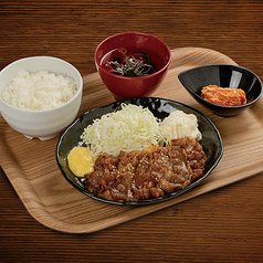 上カルビ定食