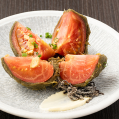 数量限定!昆布締めトマトのカルパッチョ