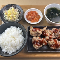 韓国唐揚げ定食