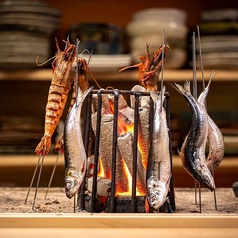 囲炉裏と炭焼き ろばた比多岐のコース写真