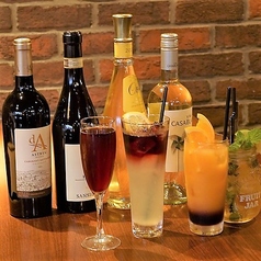 アルコールメニュー充実！