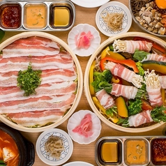 蒸しサムギョプサル