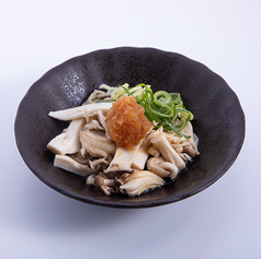 鶏ときのこおろしポン酢