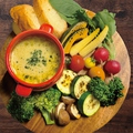 料理メニュー写真 季節野菜のバーニャカウダー 