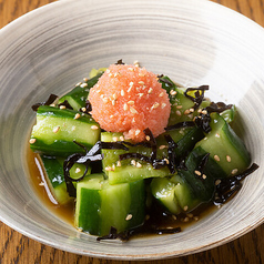 きゅうり明太昆布和え