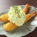料理メニュー写真&nbsp;エビフライ(しそ・たくあんのタルタル)2本