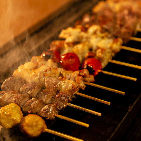 【新越谷駅3分】隠れ家的空間で味わう絶品炭火焼き鳥を思う存分堪能♪